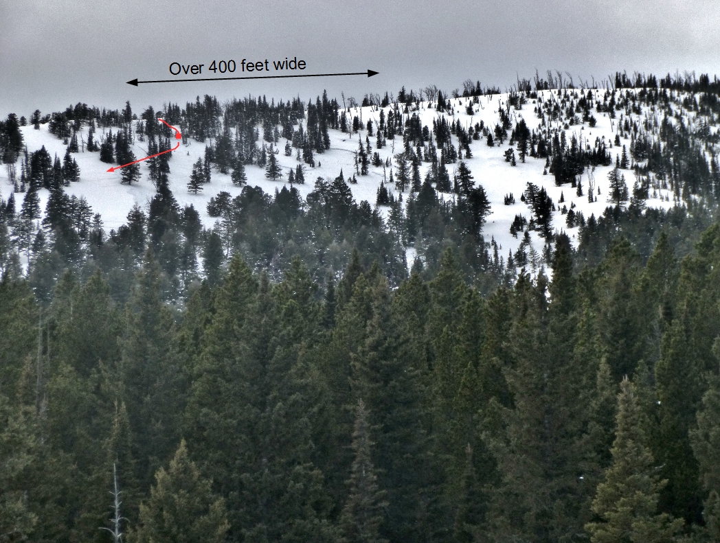 Mt Ellis Avalanche Overview Mt Ellis Avalanche Overview