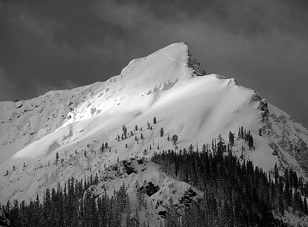 Avalanche on The Fin, Cooke City Avalanche on The Fin, Cooke City