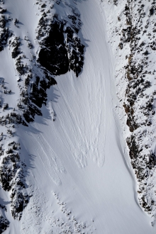 Wet, loose avalanches