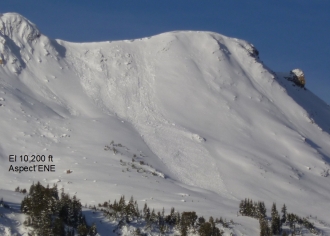 Natural Avalanche - Cooke City