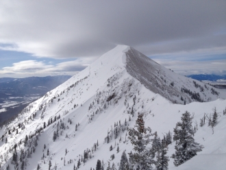 Wind Transport in Bridger Range