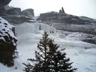 Site of Fatal Avalanche: Silken Falls 