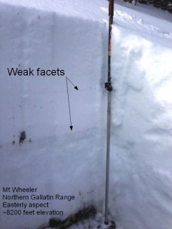 Poor structure on Mt Wheeler - 14 Feb 2013