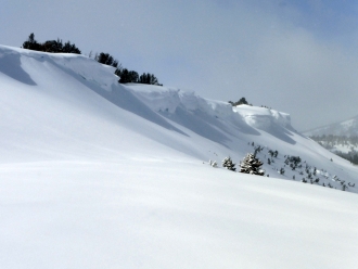 Large Cornices - Buck Ridge 3/7/14