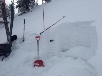 Middle Basin snowpack