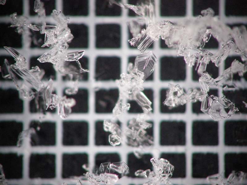 Radiation Recrystallized Facets Radiation Recrystallized Facets
