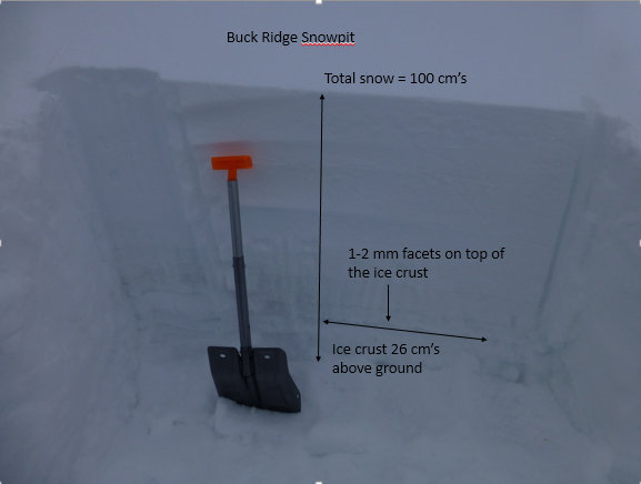 Buck Ridge Snowpit 