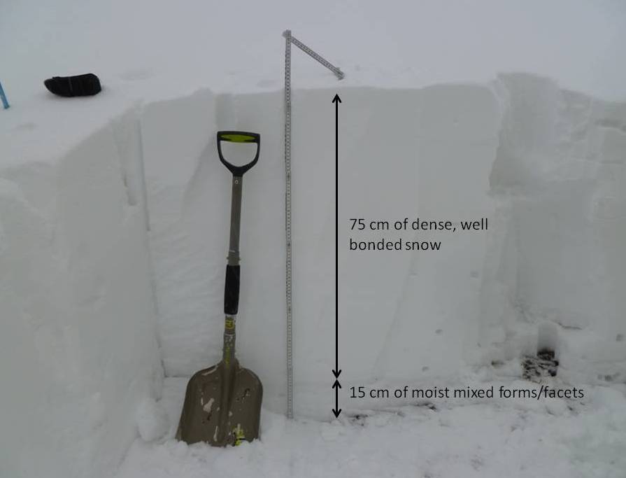 Lionhead Snowpack Lionhead Snowpack