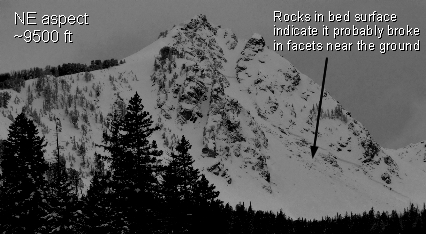Avalanche S. Madison Range Avalanche S. Madison Range
