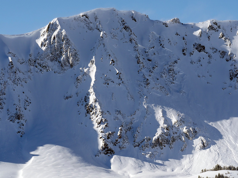 Avalanches on Miller, Cooke City Avalanches on Miller, Cooke City