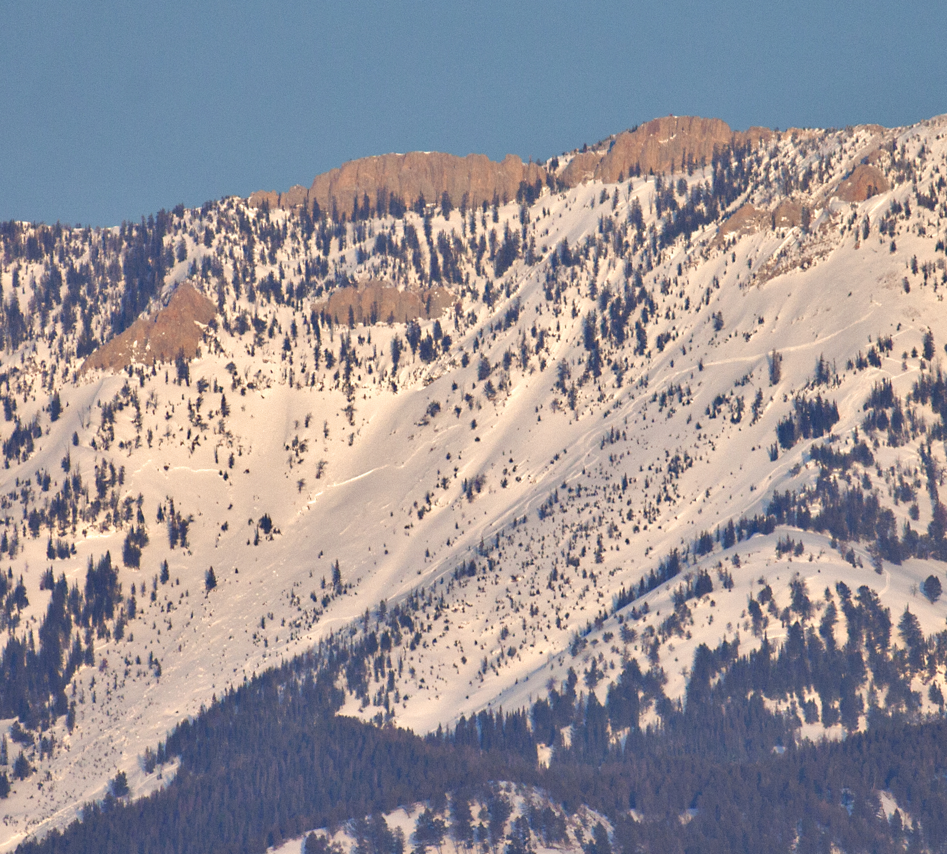 Wet avalanche activity from last week Wet avalanche activity from last week