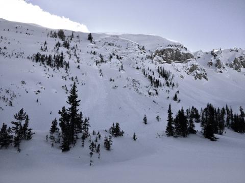 Cornice Triggered Slide