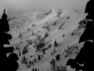 Avalanches on Divide Peak