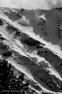 Lone Mountain Backcountry Avalanches