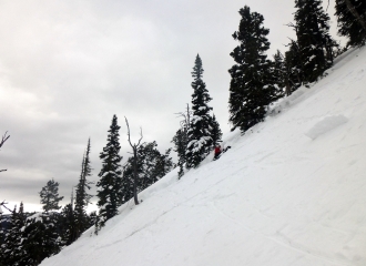 Mt Ellis Avalanche Crown