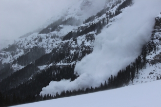 Avalanche during recent Warning in Cooke City